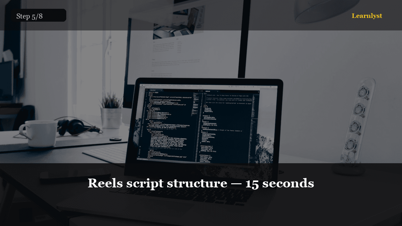 Reels script structure — 15 seconds — Tech & Internet tip photo