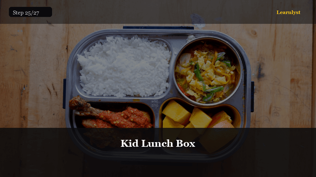 Photo your seven-container lineup — Food & Cooking tip photo