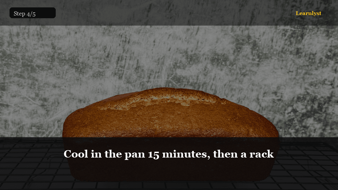 Cool in the pan 15 minutes, then a rack — step 4 photo from Banana Bread That Tastes Like Banana