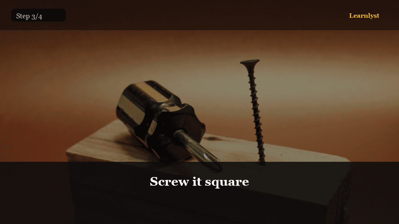 Level the ground or shim — a twisted box fights you forever.