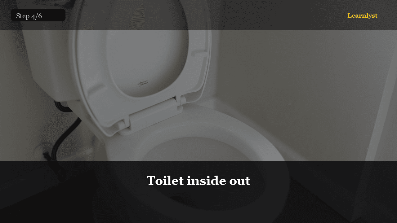 Toilet inside out — step 4 photo from Deep Clean a Bathroom in 45 Minutes