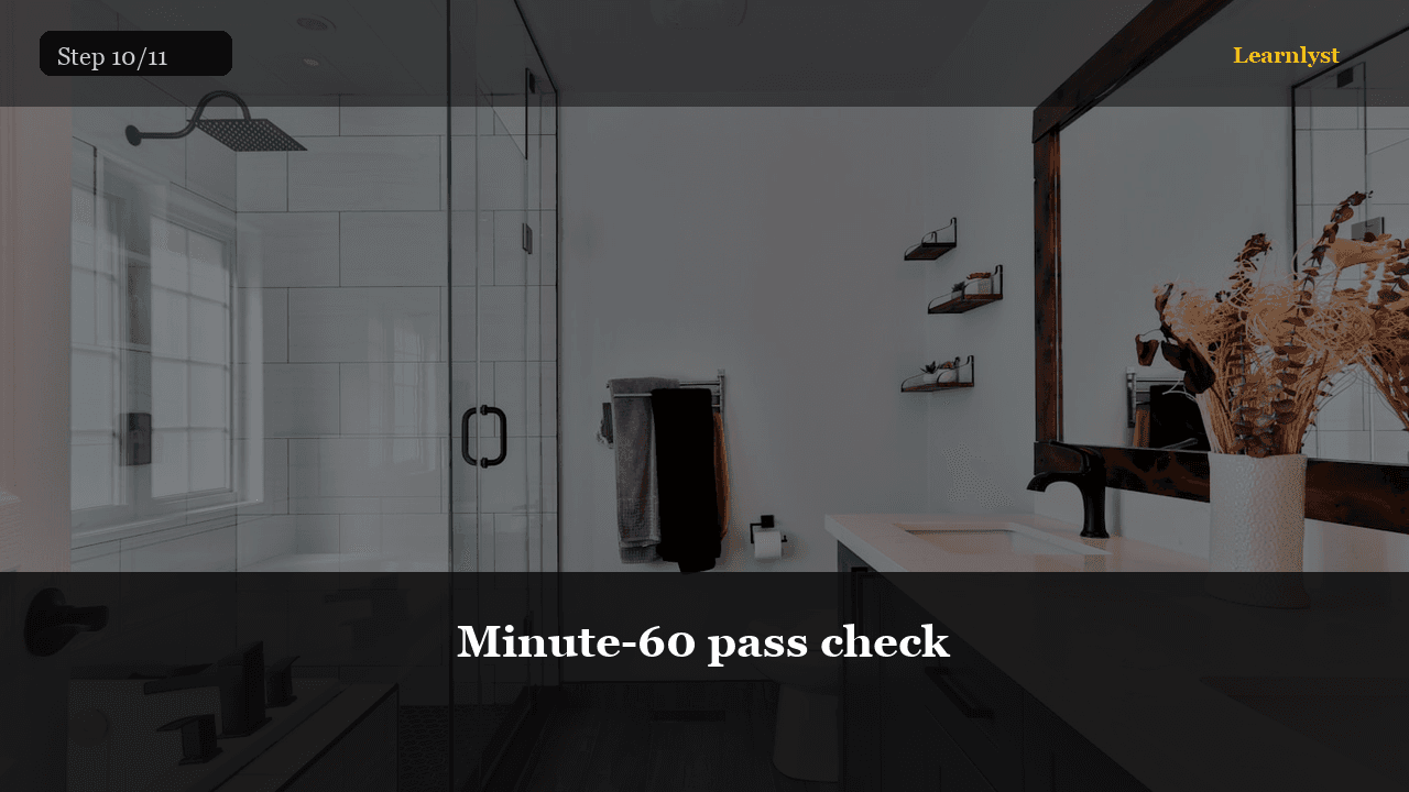 Minute-60 pass check