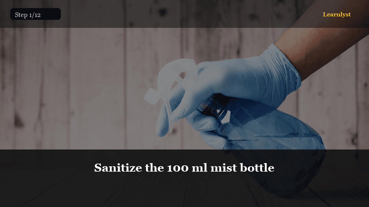 DIY Body Mist Perfume (Light Niche Spray)
