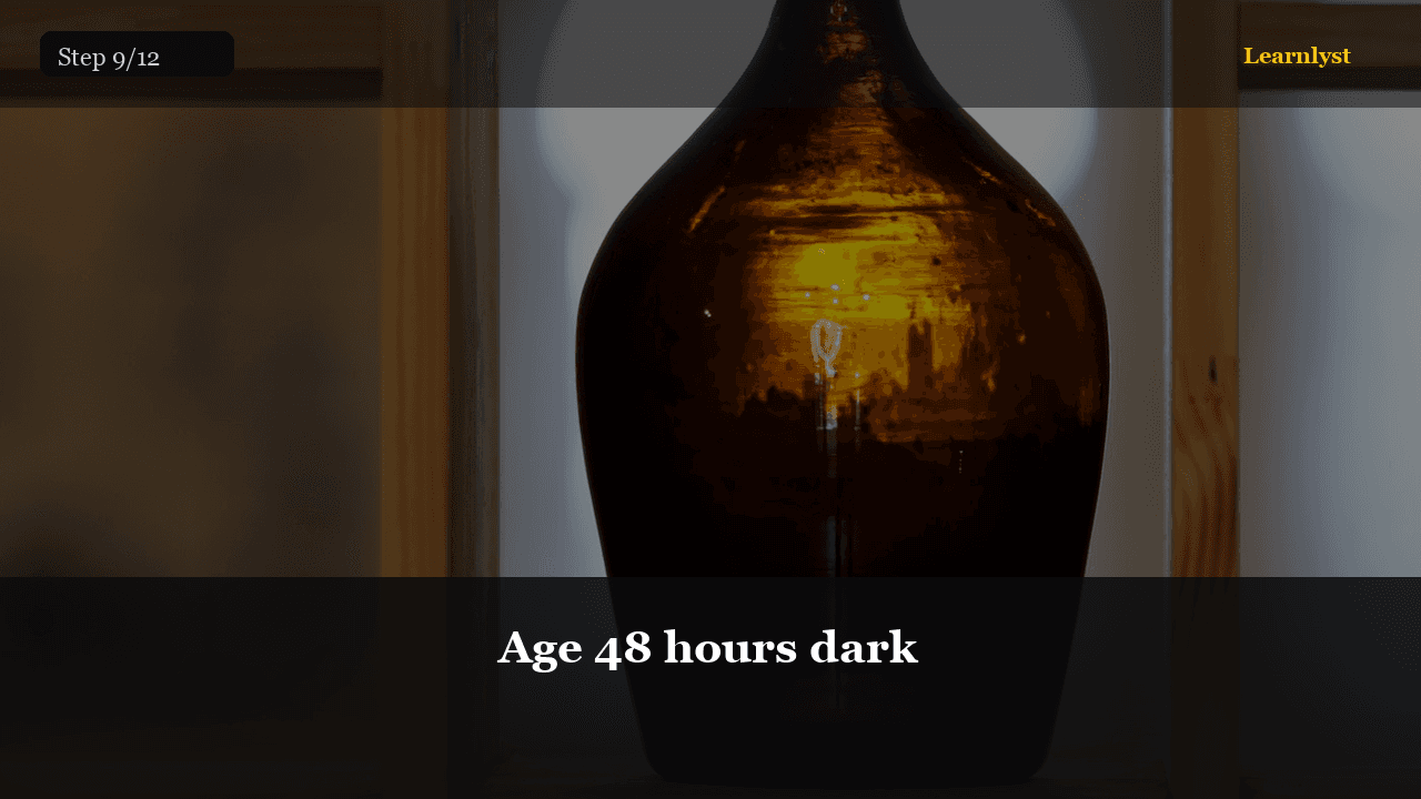 Age 48 hours dark