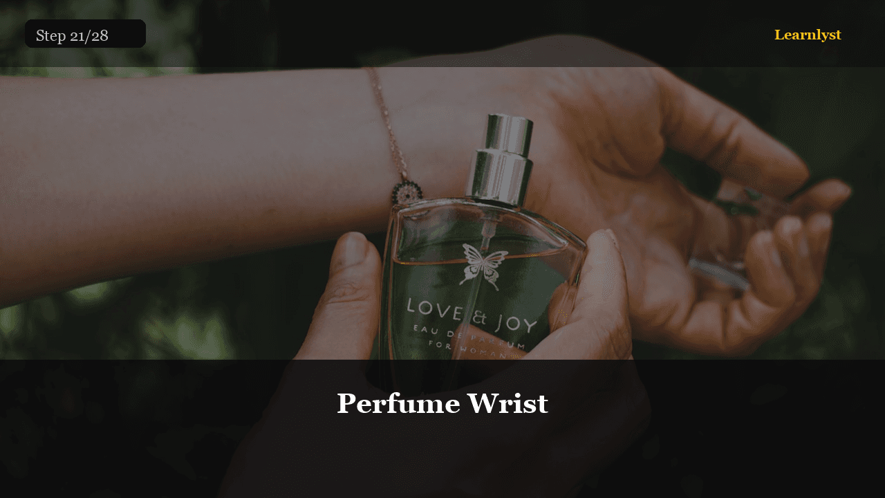 Two sprays maximum on first wear — Beauty & Grooming tip photo