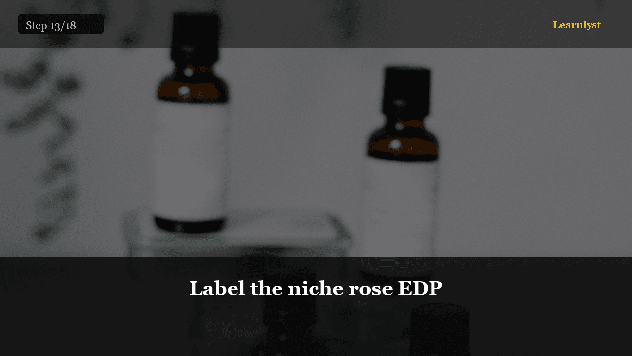 Label the niche rose EDP — Beauty & Grooming tip photo
