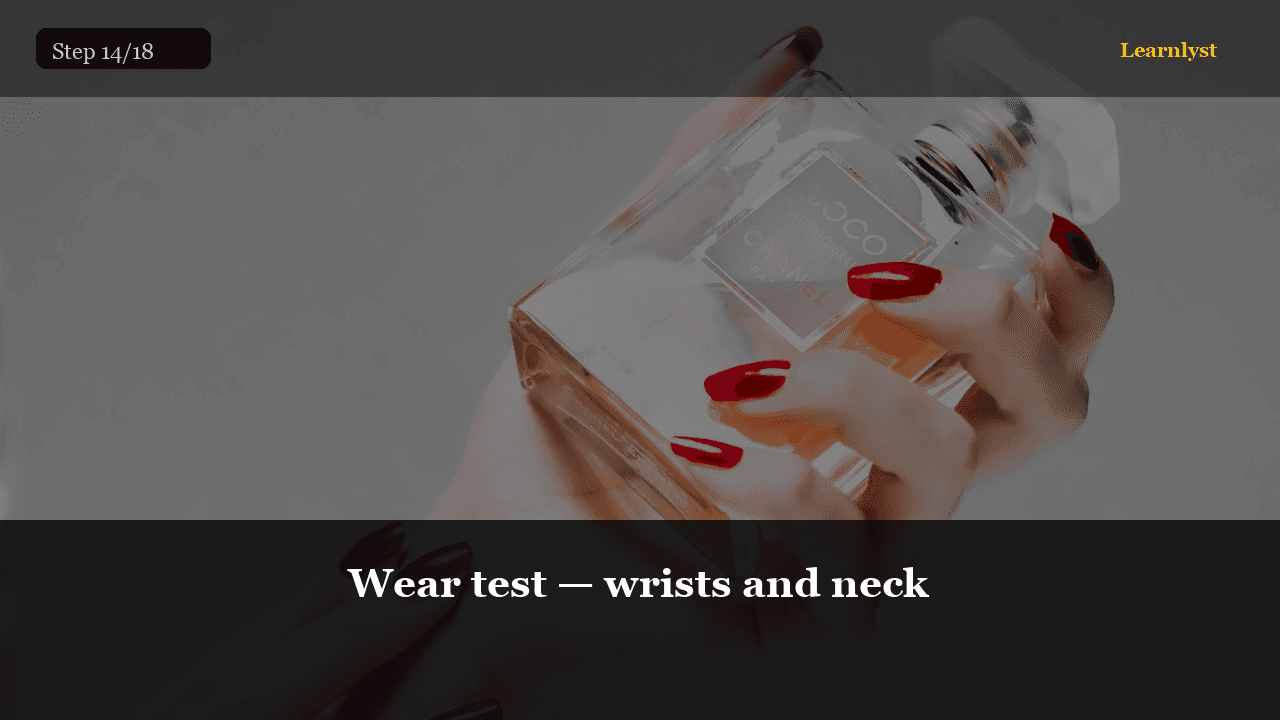 Wear test — wrists and neck — Beauty & Grooming tip photo