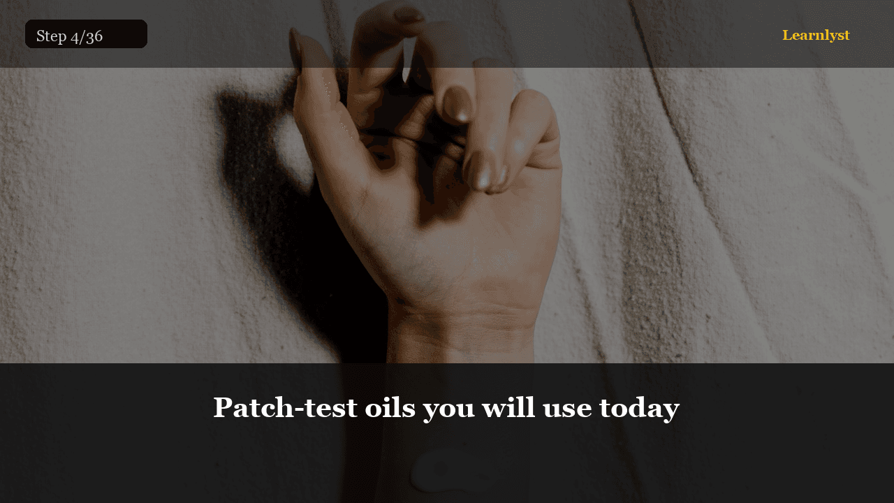 Skipping patch tests is how solid perfume becomes a rash.