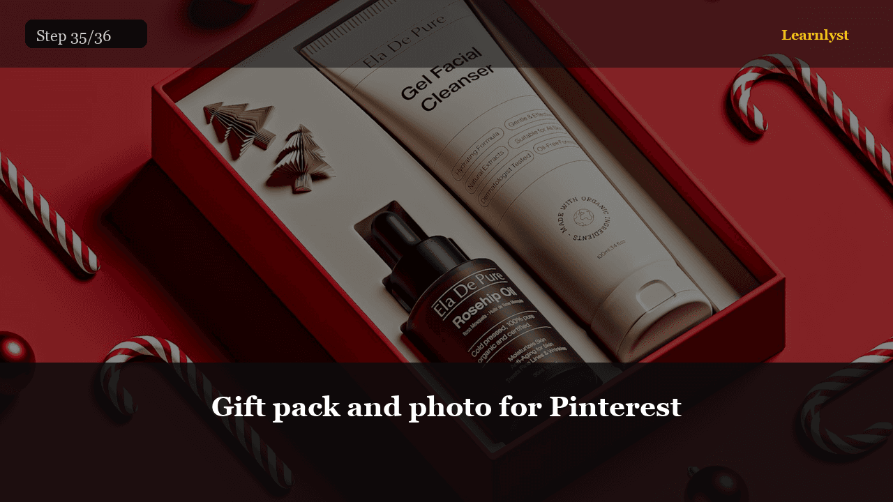 Gift pack and photo for Pinterest — Beauty & Grooming tip photo