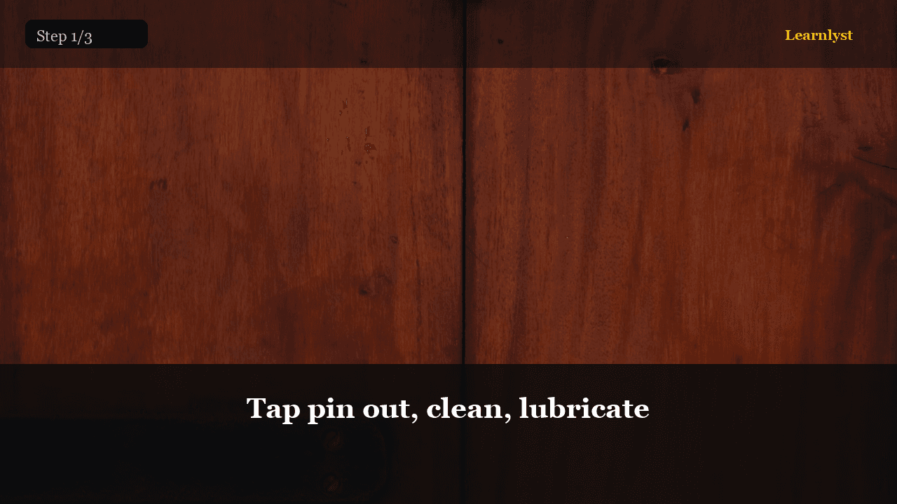 Fix a Squeaky Door in 5 Minutes