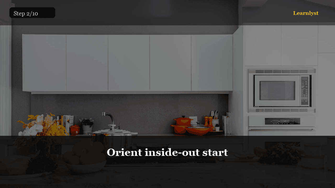 Orient inside-out start — Everyday Life tip photo