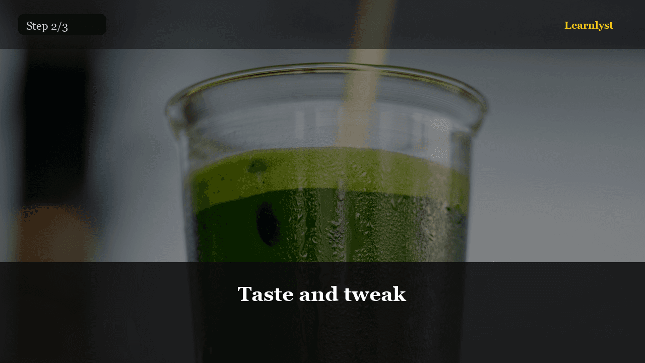 Fresh Green Juice That Isn't Bitter preview 2
