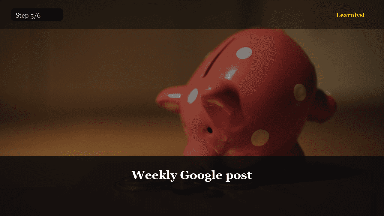 Weekly Google post — step 5 photo from Google Business Profile for Local Shops