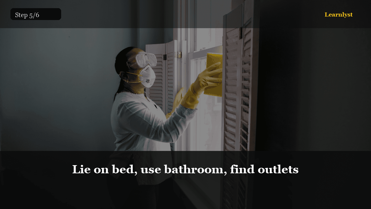 Lie on bed, use bathroom, find outlets — step 5 photo from Guest Room Ready in One Afternoon
