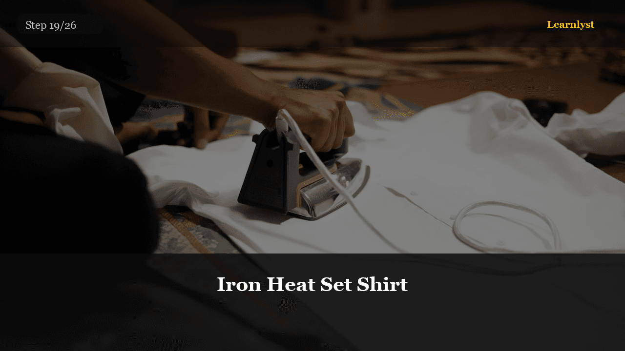 Heat-set with iron (no steam) — Beauty & Grooming tip photo