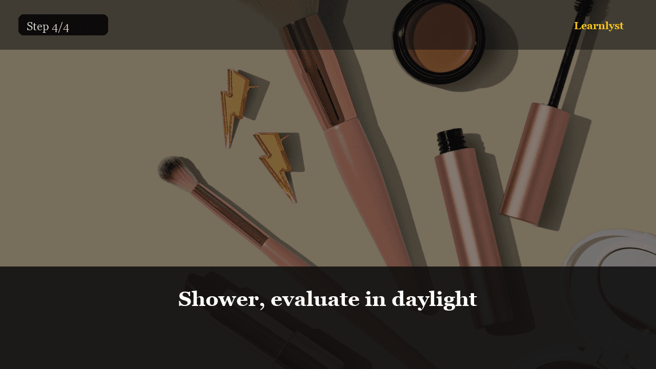 Shower, evaluate in daylight — step 4 photo from Trim Your Own Hair Between Cuts