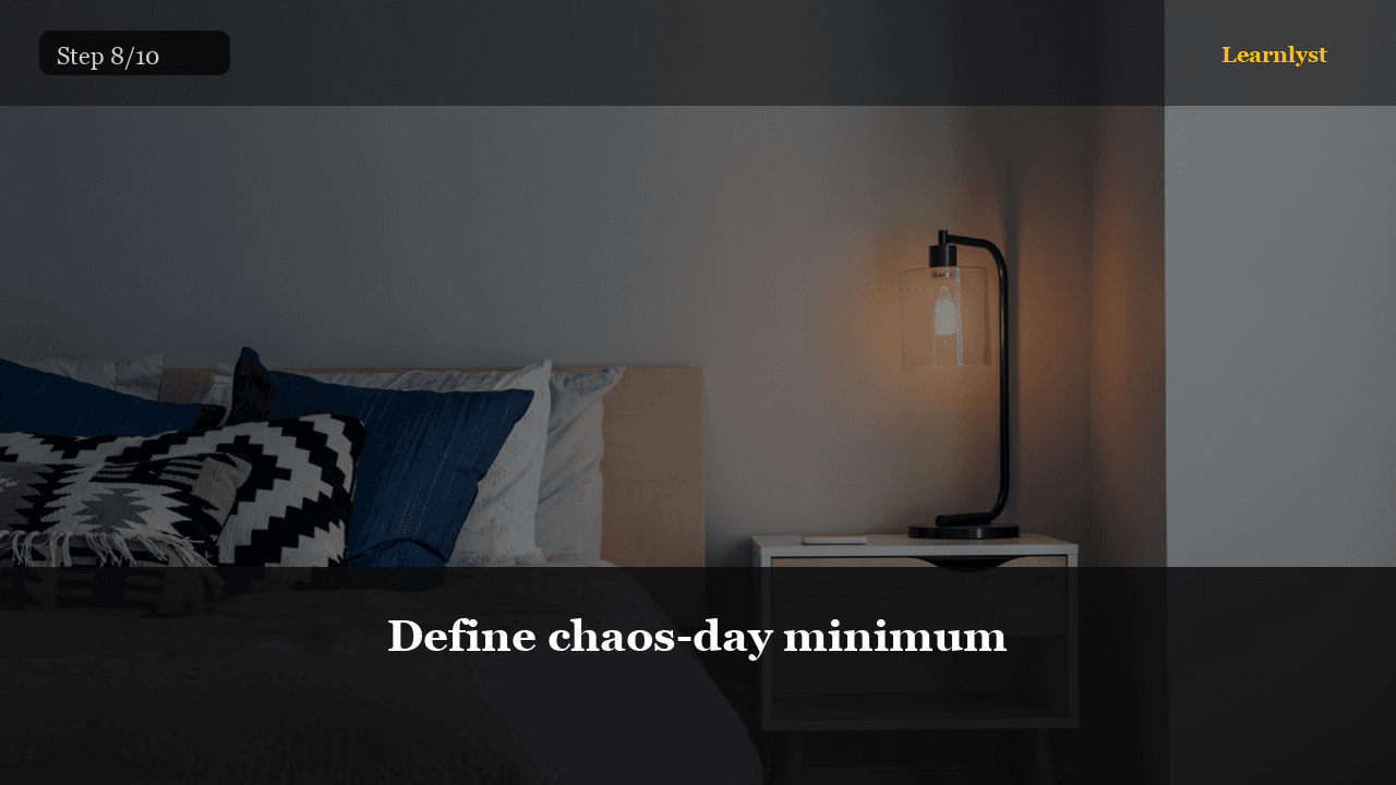 Define chaos-day minimum — Everyday Life tip photo