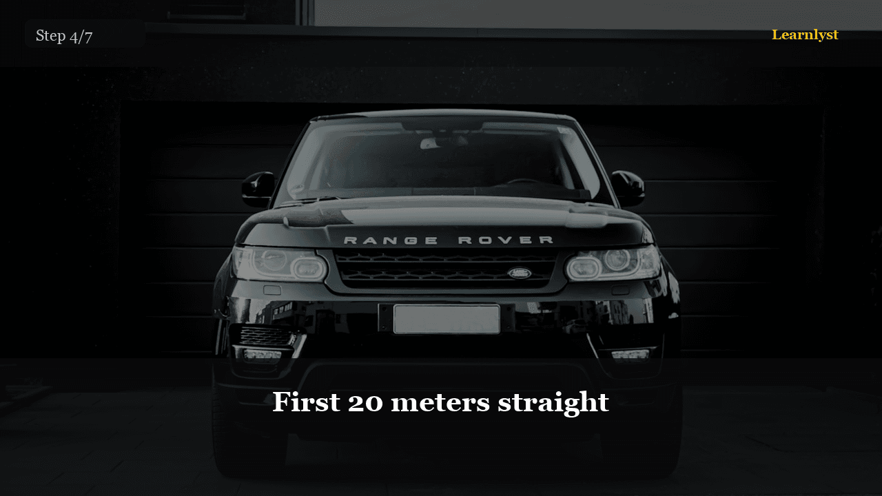 First 20 meters straight — Auto & Mechanics tip photo