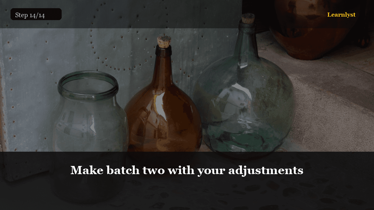 Make batch two with your adjustments — Beauty & Grooming tip photo