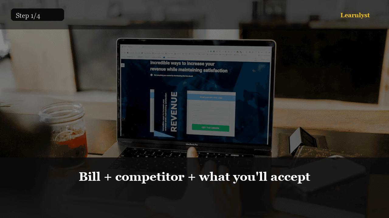 Negotiate a Bill