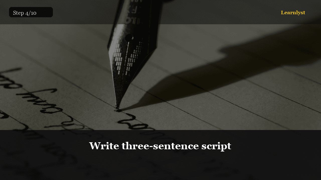 Write three-sentence script — step 4 photo from Negotiate Lower Monthly Bills