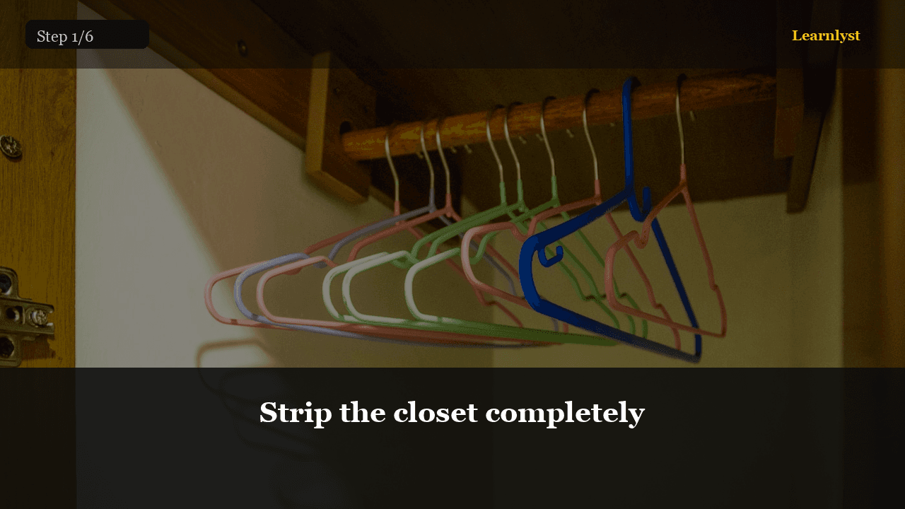 Organize Your Closet in One Afternoon