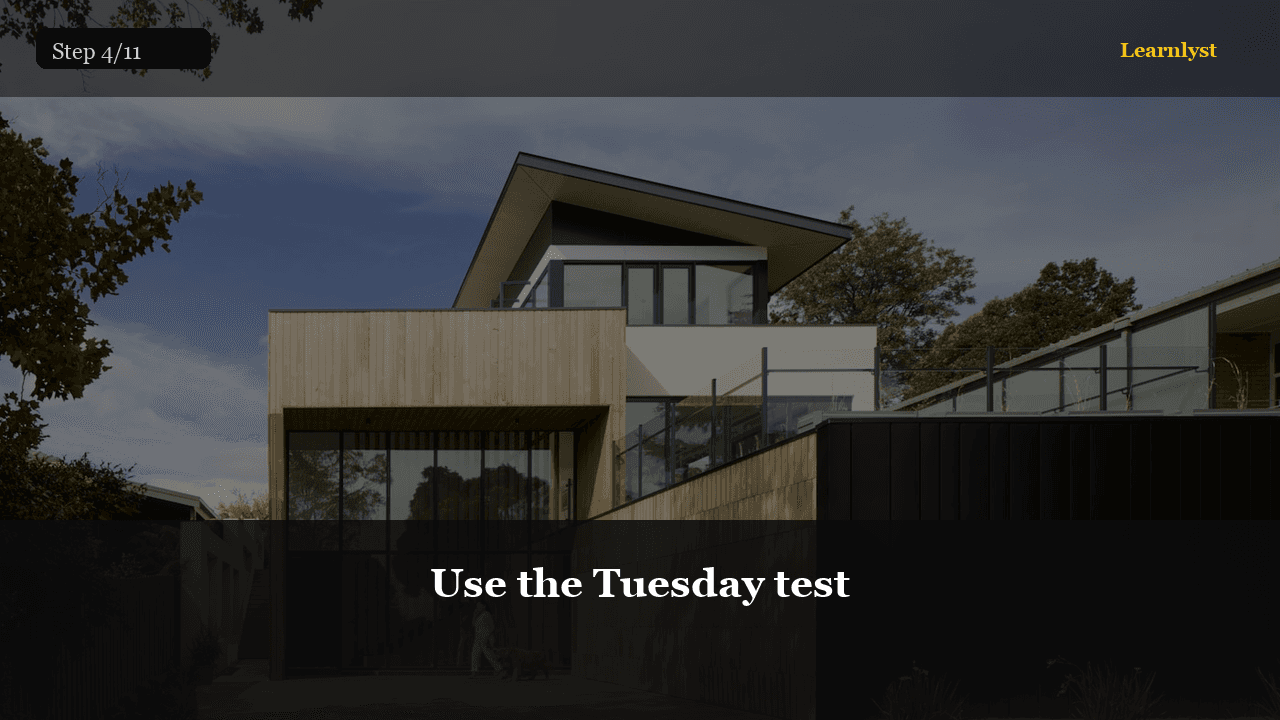 Use the Tuesday test — Gifts & Giving tip photo