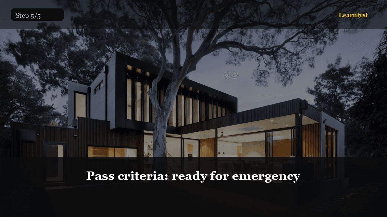Pass criteria: ready for emergency — step 5 photo from Plumbing Emergency: Shut Off Water and Stop a Leak