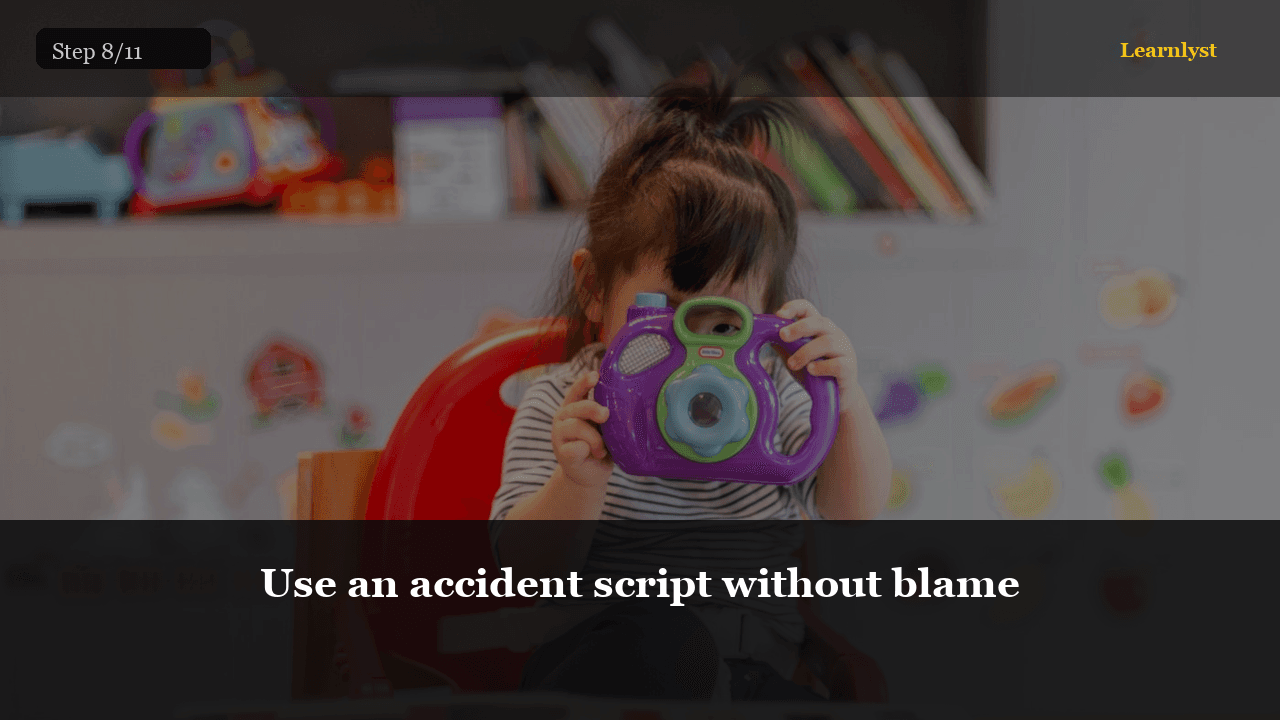 Use an accident script without blame — Parenting & Family tip photo