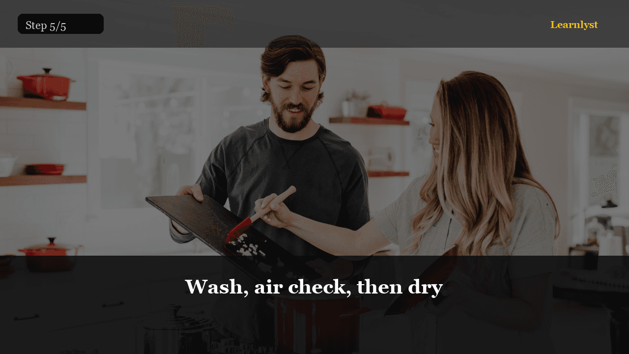 Wash, air check, then dry — step 5 photo from Remove Common Clothing Stains in 10 Minutes