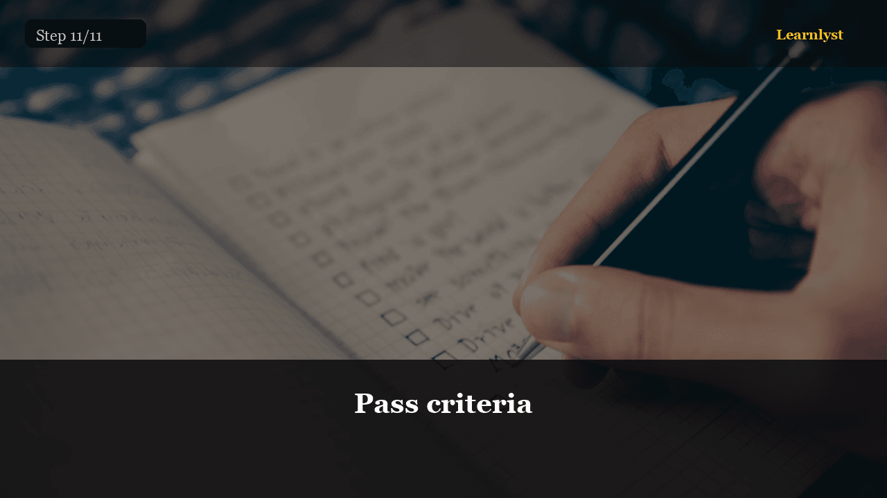 Pass criteria — Cleaning & Laundry tip photo