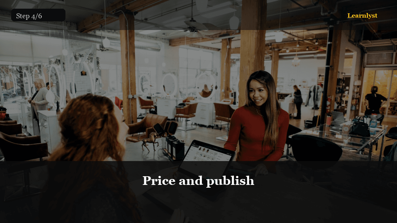 Price and publish — step 4 photo from Sell Your First Digital Print This Weekend