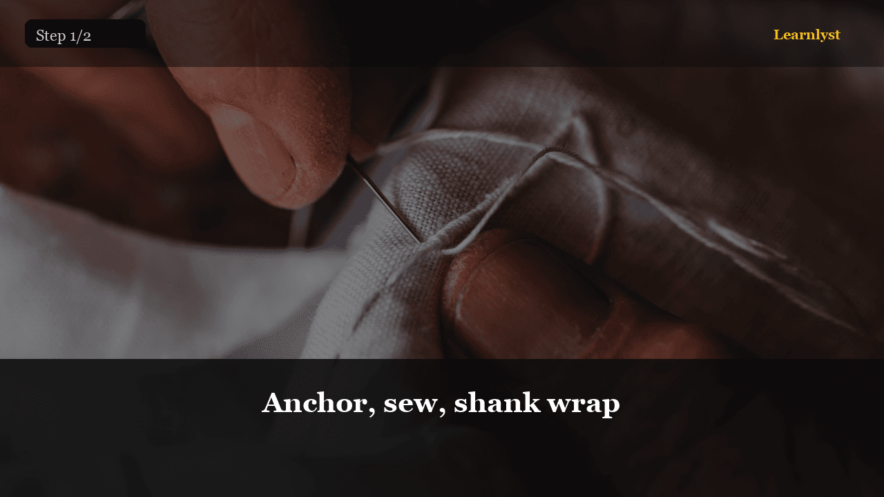 Sew a Button That Stays On