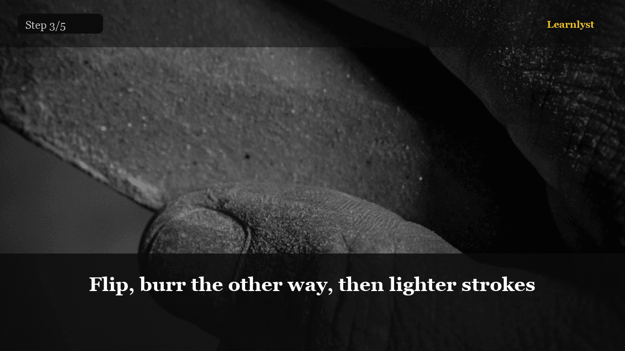 Sharpen a Kitchen Knife preview 3