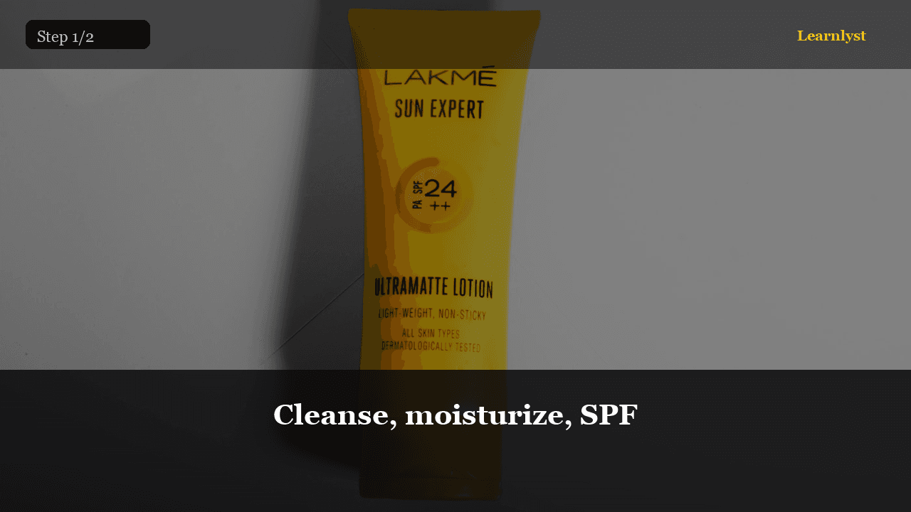 Simple Morning Skincare That Sticks
