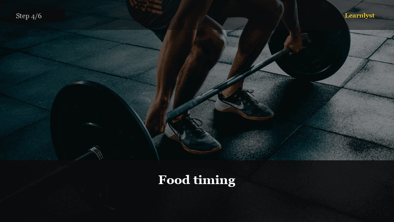Food timing