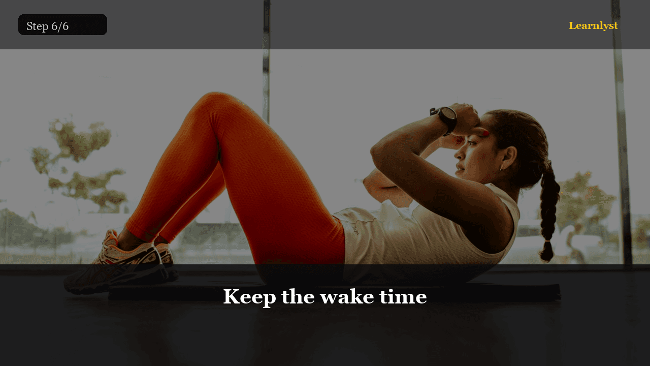 Keep the wake time
