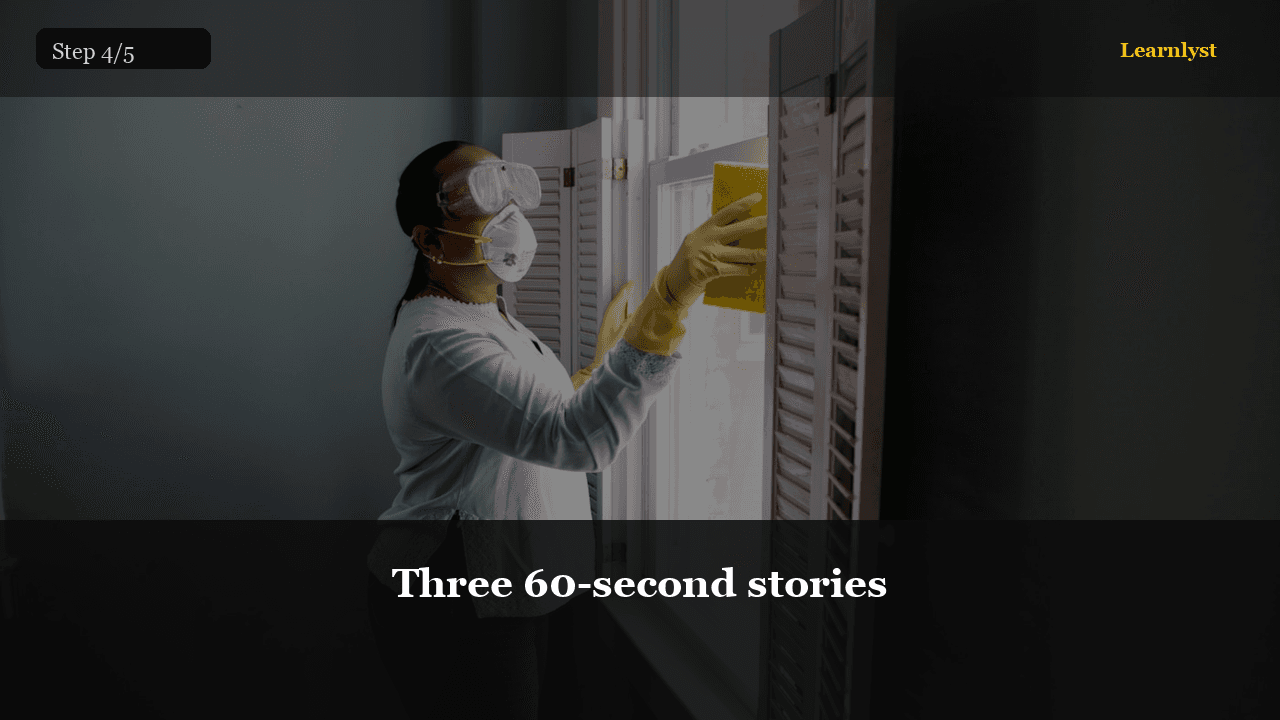 Three 60-second stories — Everyday Life tip photo