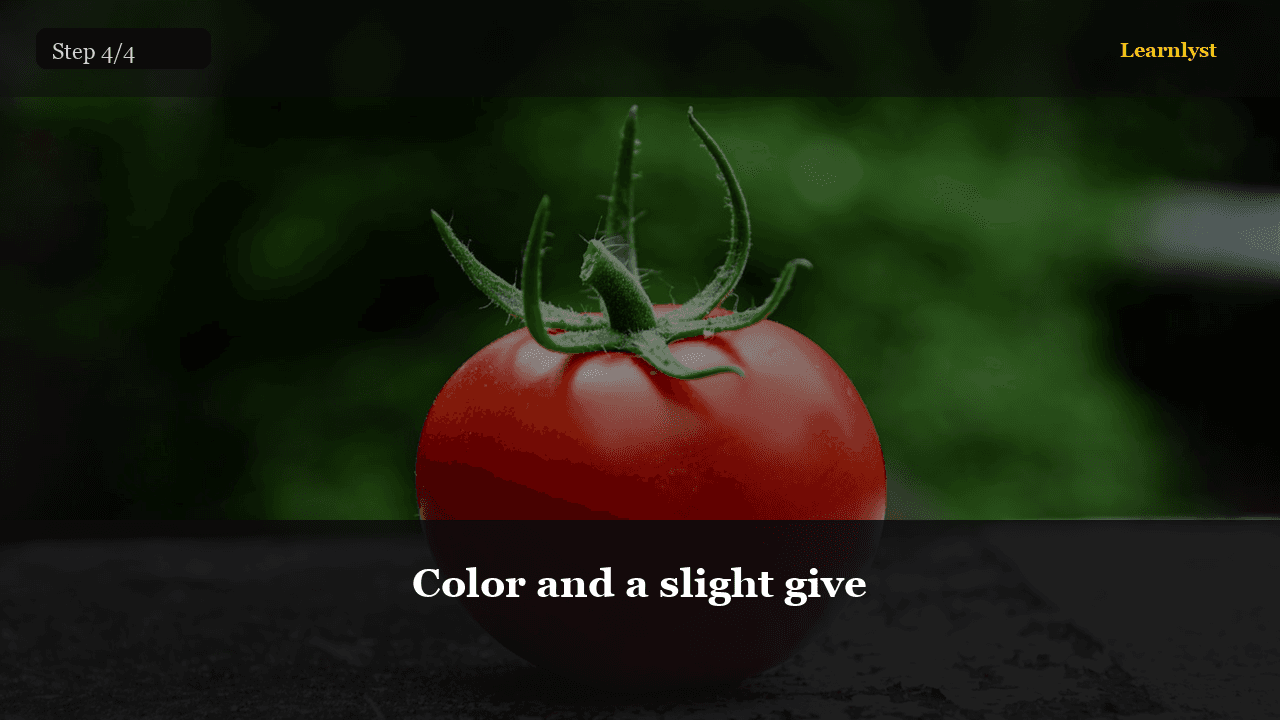 Color and a slight give โ Gardening tip photo
