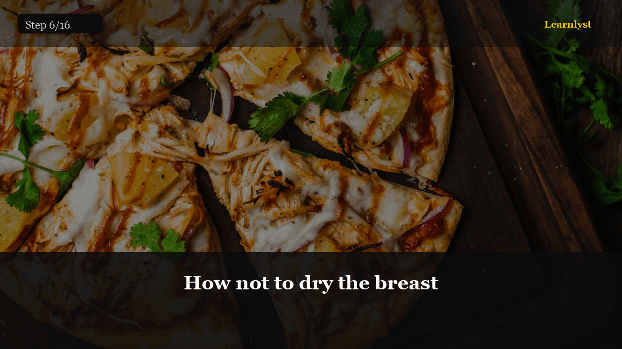 How not to dry the breast