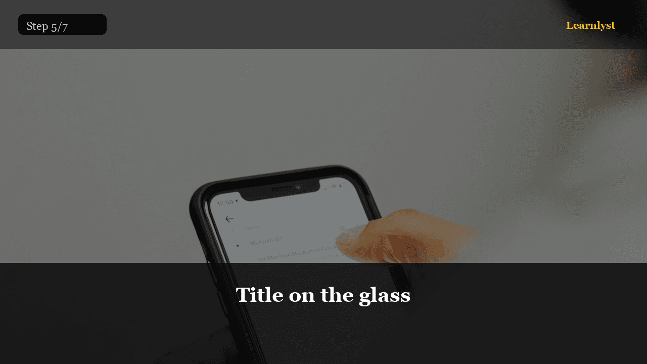 The first line of text is the ad creative.